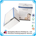 Custom wholesale white perfume window box packaging